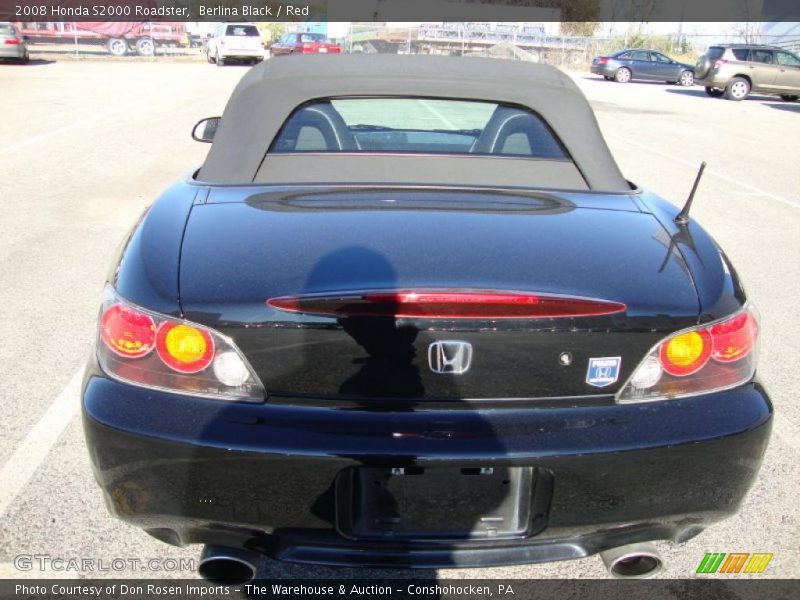 Berlina Black / Red 2008 Honda S2000 Roadster