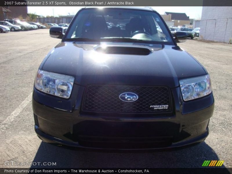 Obsidian Black Pearl / Anthracite Black 2007 Subaru Forester 2.5 XT Sports