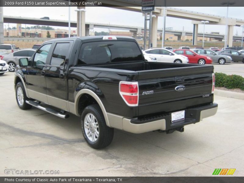 Black / Camel/Tan 2009 Ford F150 Lariat SuperCrew