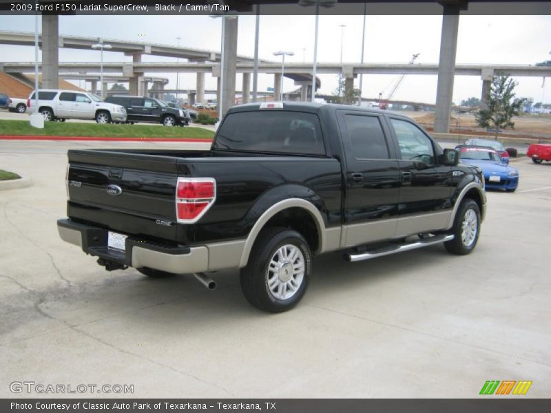 Black / Camel/Tan 2009 Ford F150 Lariat SuperCrew