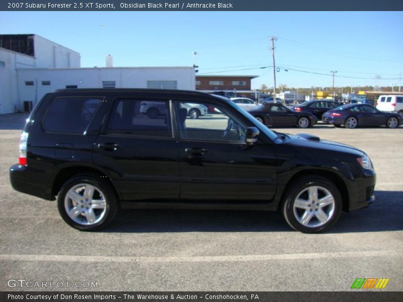 Obsidian Black Pearl / Anthracite Black 2007 Subaru Forester 2.5 XT Sports