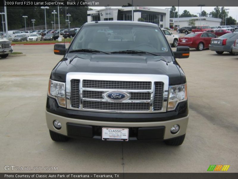 Black / Camel/Tan 2009 Ford F150 Lariat SuperCrew