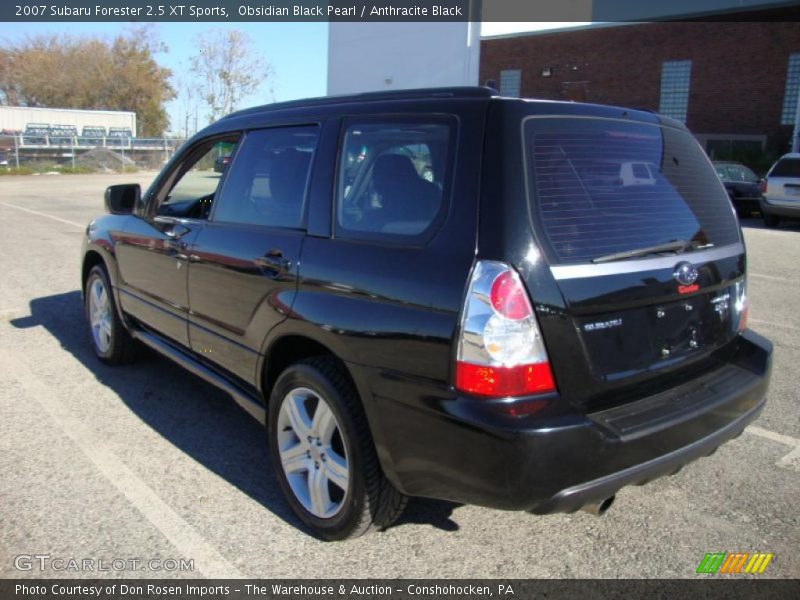 Obsidian Black Pearl / Anthracite Black 2007 Subaru Forester 2.5 XT Sports