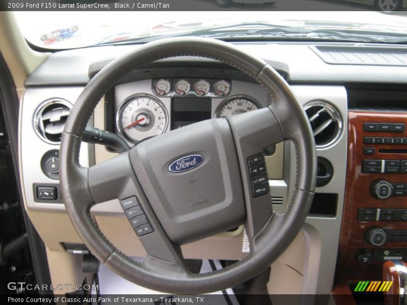 Black / Camel/Tan 2009 Ford F150 Lariat SuperCrew