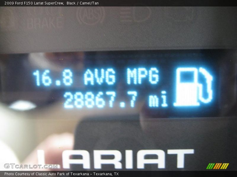 Black / Camel/Tan 2009 Ford F150 Lariat SuperCrew