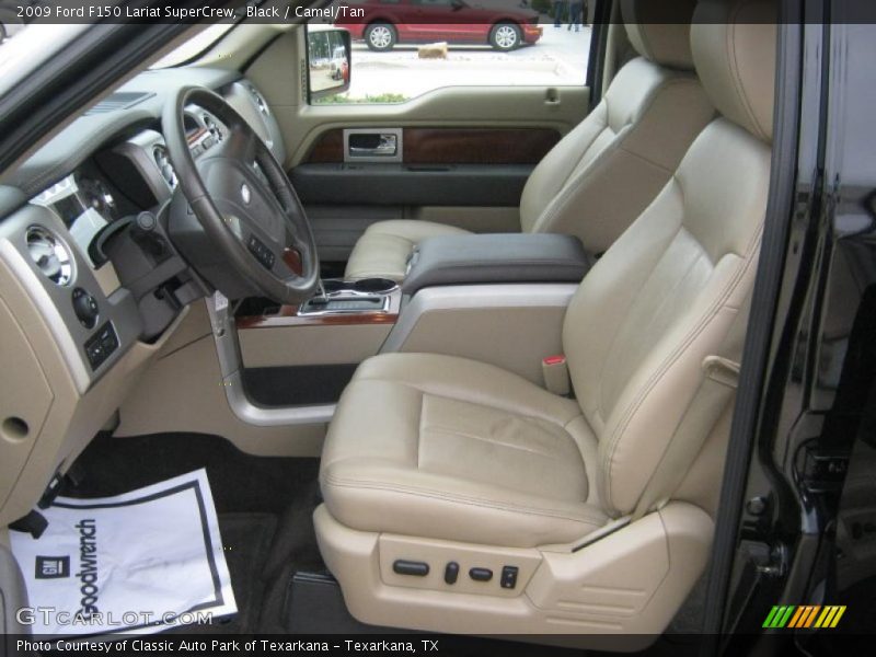 Black / Camel/Tan 2009 Ford F150 Lariat SuperCrew