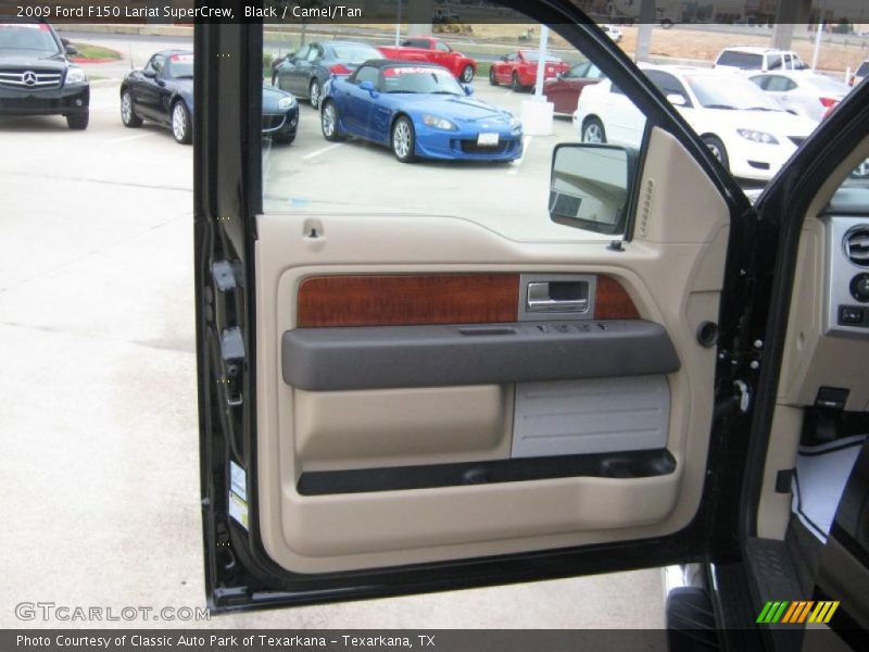 Black / Camel/Tan 2009 Ford F150 Lariat SuperCrew