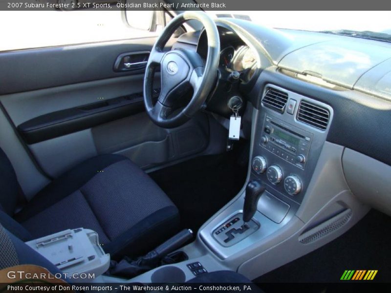 Obsidian Black Pearl / Anthracite Black 2007 Subaru Forester 2.5 XT Sports