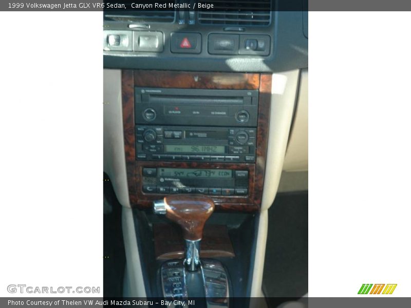 Canyon Red Metallic / Beige 1999 Volkswagen Jetta GLX VR6 Sedan