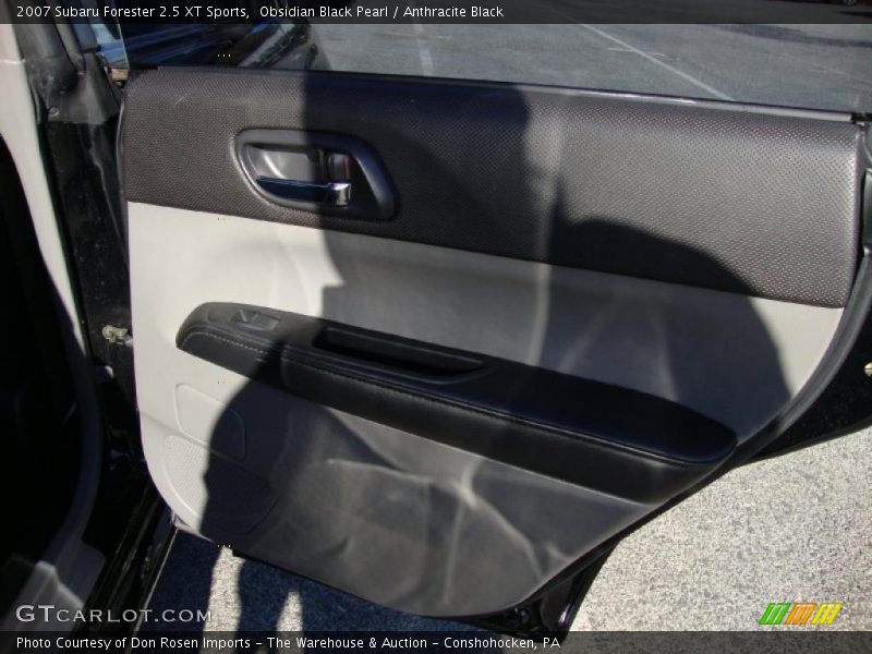 Obsidian Black Pearl / Anthracite Black 2007 Subaru Forester 2.5 XT Sports