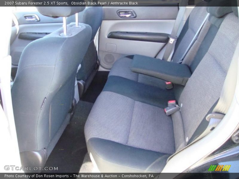 Obsidian Black Pearl / Anthracite Black 2007 Subaru Forester 2.5 XT Sports