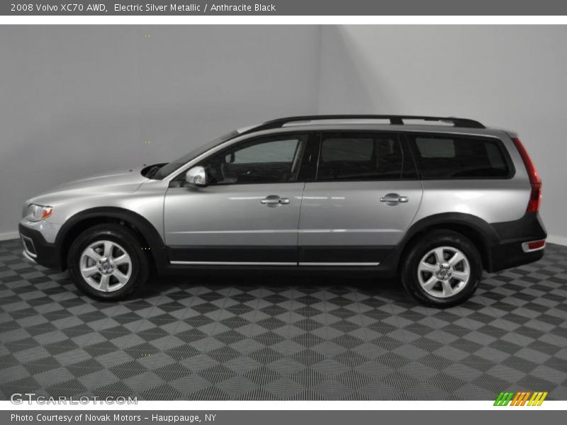 Electric Silver Metallic / Anthracite Black 2008 Volvo XC70 AWD