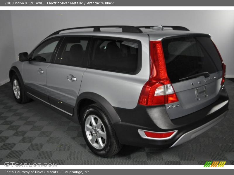 Electric Silver Metallic / Anthracite Black 2008 Volvo XC70 AWD