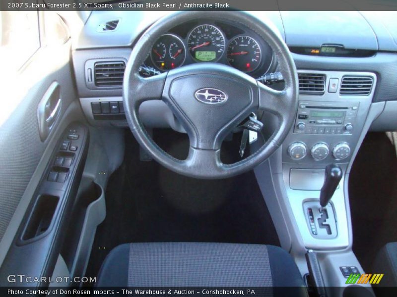 Obsidian Black Pearl / Anthracite Black 2007 Subaru Forester 2.5 XT Sports