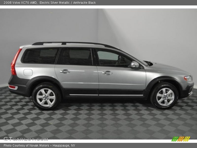 Electric Silver Metallic / Anthracite Black 2008 Volvo XC70 AWD