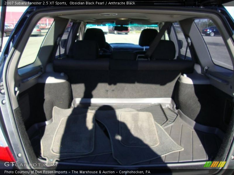 Obsidian Black Pearl / Anthracite Black 2007 Subaru Forester 2.5 XT Sports