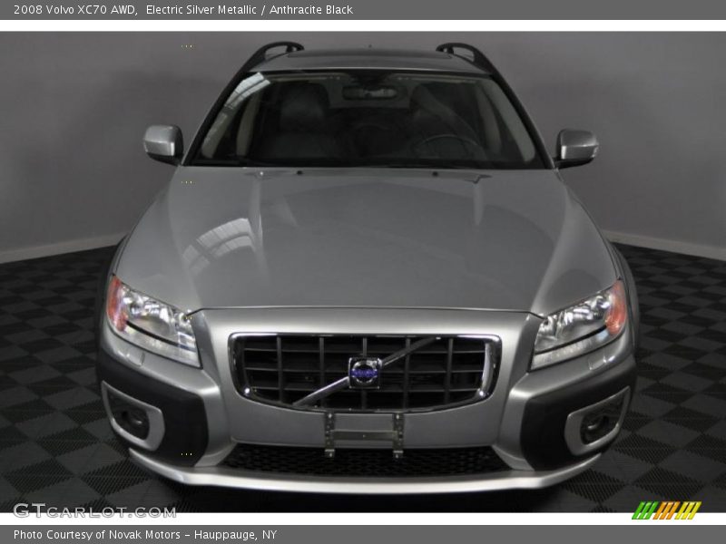 Electric Silver Metallic / Anthracite Black 2008 Volvo XC70 AWD