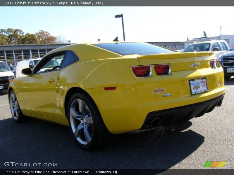 Rally Yellow / Black 2011 Chevrolet Camaro SS/RS Coupe