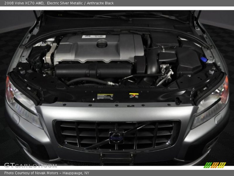 Electric Silver Metallic / Anthracite Black 2008 Volvo XC70 AWD