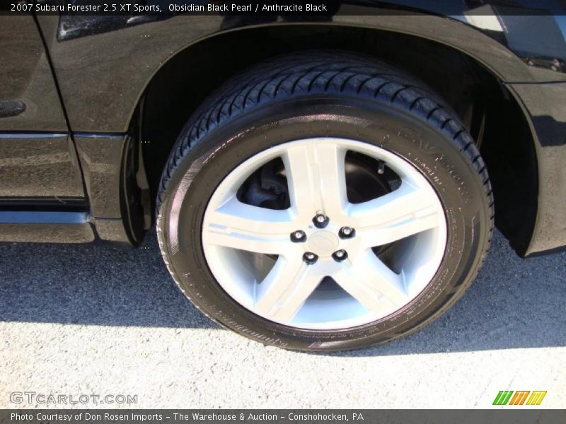 Obsidian Black Pearl / Anthracite Black 2007 Subaru Forester 2.5 XT Sports