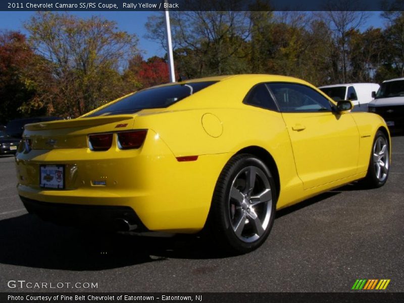 Rally Yellow / Black 2011 Chevrolet Camaro SS/RS Coupe
