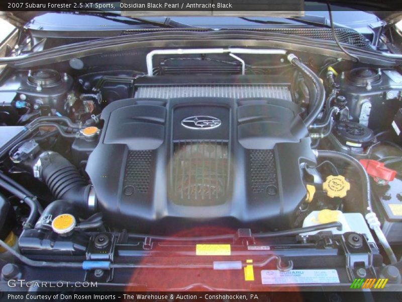 Obsidian Black Pearl / Anthracite Black 2007 Subaru Forester 2.5 XT Sports