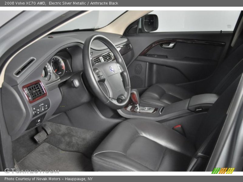 Electric Silver Metallic / Anthracite Black 2008 Volvo XC70 AWD