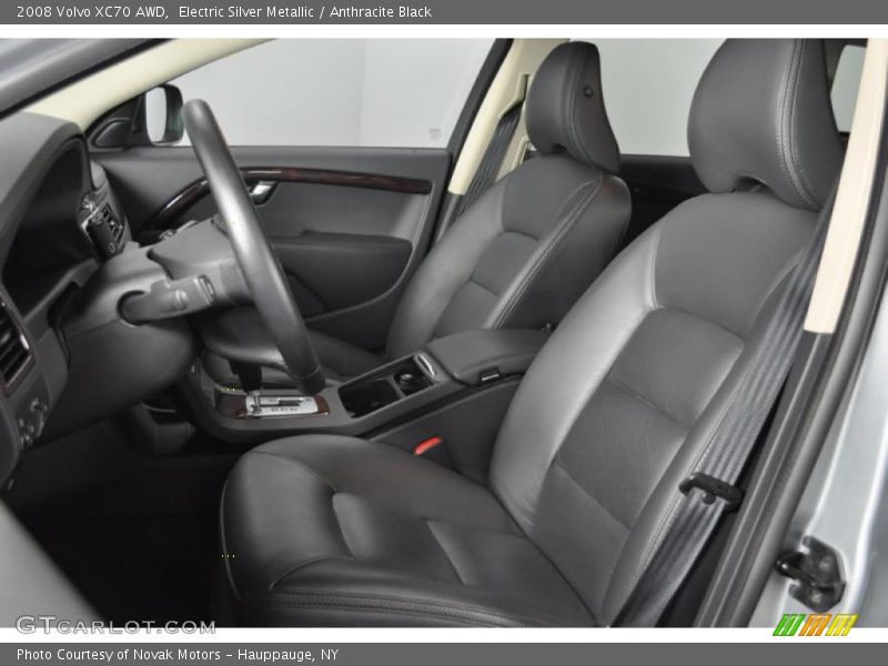 Electric Silver Metallic / Anthracite Black 2008 Volvo XC70 AWD
