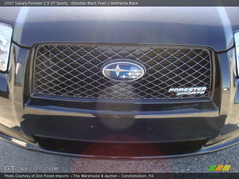 Obsidian Black Pearl / Anthracite Black 2007 Subaru Forester 2.5 XT Sports