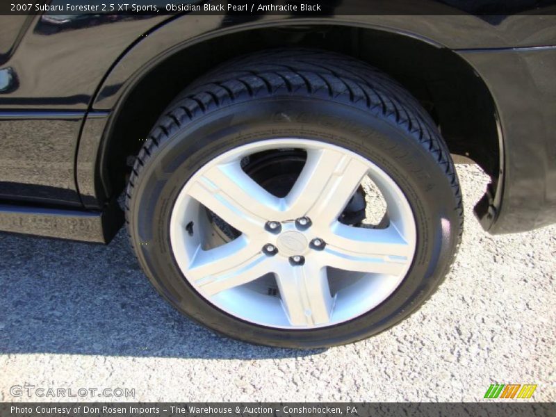 Obsidian Black Pearl / Anthracite Black 2007 Subaru Forester 2.5 XT Sports