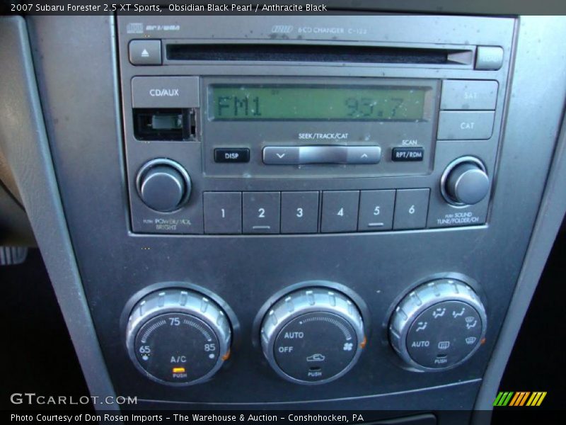 Obsidian Black Pearl / Anthracite Black 2007 Subaru Forester 2.5 XT Sports