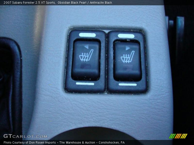 Obsidian Black Pearl / Anthracite Black 2007 Subaru Forester 2.5 XT Sports