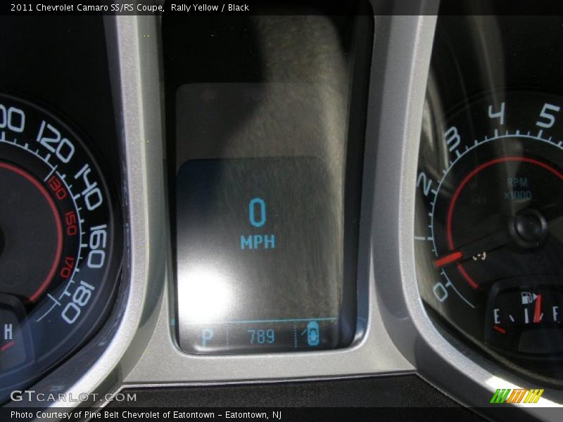 Rally Yellow / Black 2011 Chevrolet Camaro SS/RS Coupe