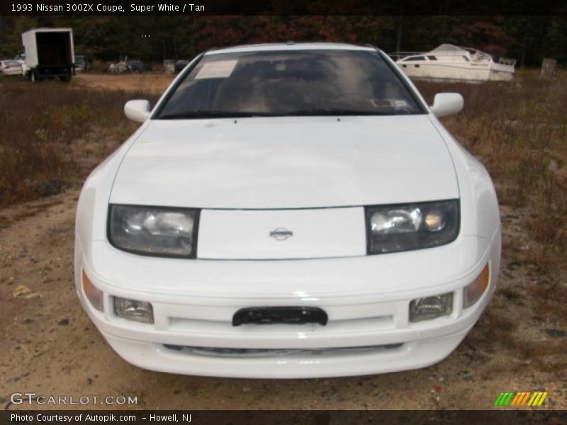 Super White / Tan 1993 Nissan 300ZX Coupe
