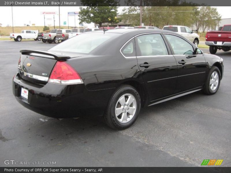 Black / Neutral 2010 Chevrolet Impala LT