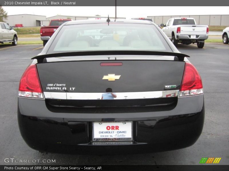 Black / Neutral 2010 Chevrolet Impala LT