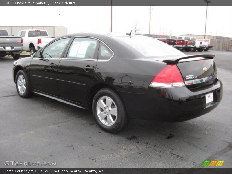 Black / Neutral 2010 Chevrolet Impala LT