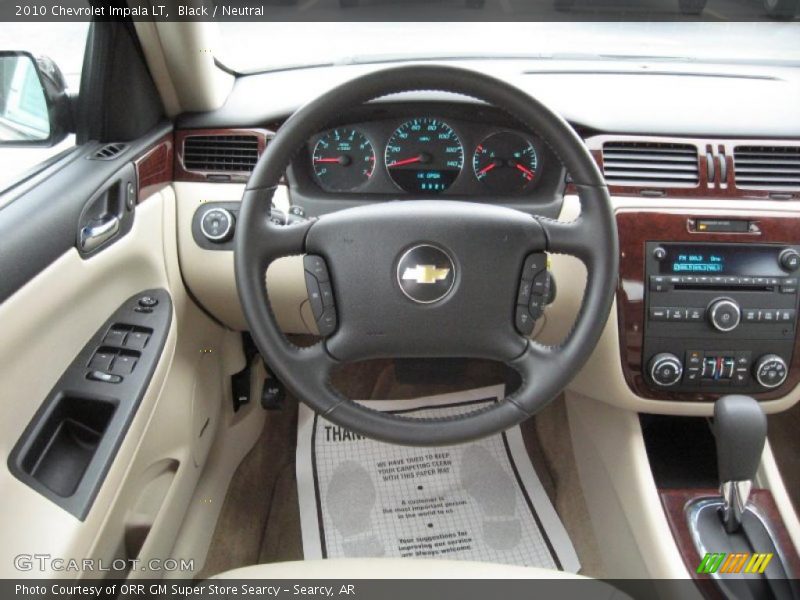 Black / Neutral 2010 Chevrolet Impala LT