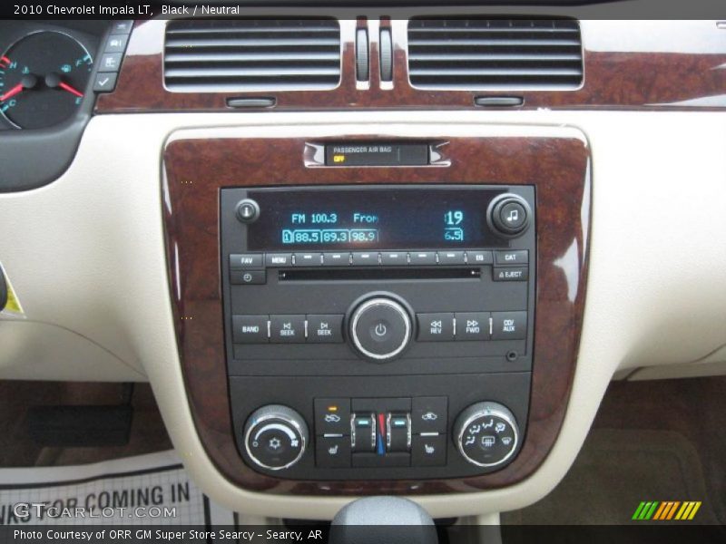 Black / Neutral 2010 Chevrolet Impala LT