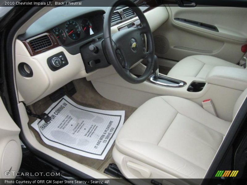 Black / Neutral 2010 Chevrolet Impala LT