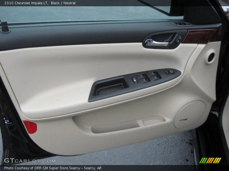 Black / Neutral 2010 Chevrolet Impala LT