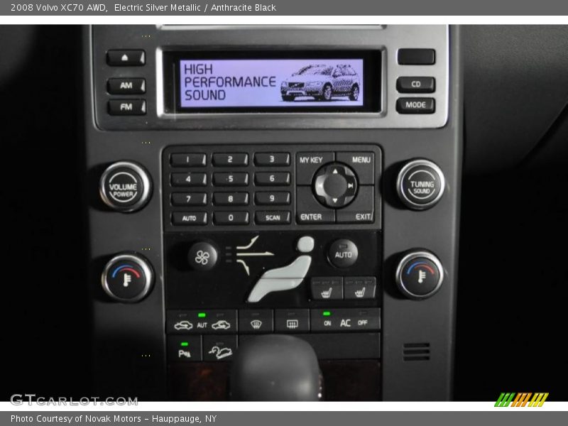 Electric Silver Metallic / Anthracite Black 2008 Volvo XC70 AWD