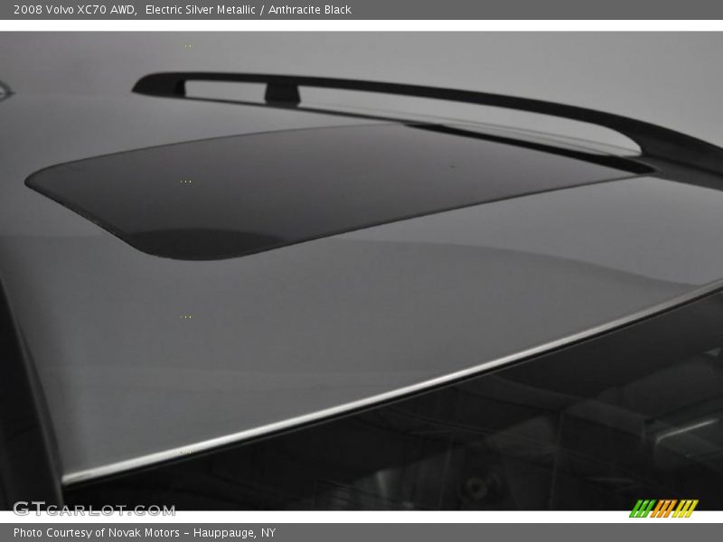 Electric Silver Metallic / Anthracite Black 2008 Volvo XC70 AWD