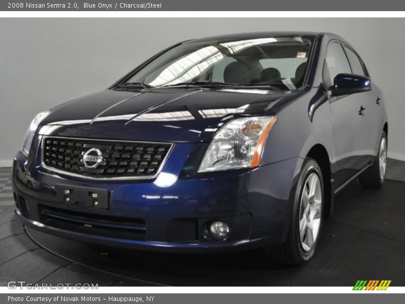 Blue Onyx / Charcoal/Steel 2008 Nissan Sentra 2.0