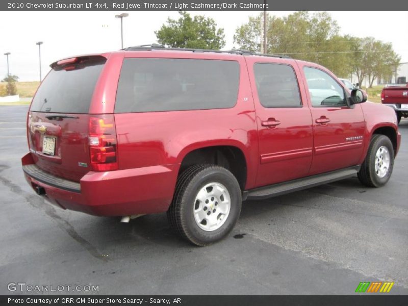 Red Jewel Tintcoat / Light Cashmere/Dark Cashmere 2010 Chevrolet Suburban LT 4x4