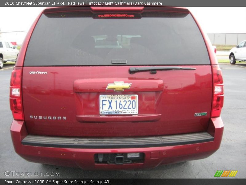 Red Jewel Tintcoat / Light Cashmere/Dark Cashmere 2010 Chevrolet Suburban LT 4x4