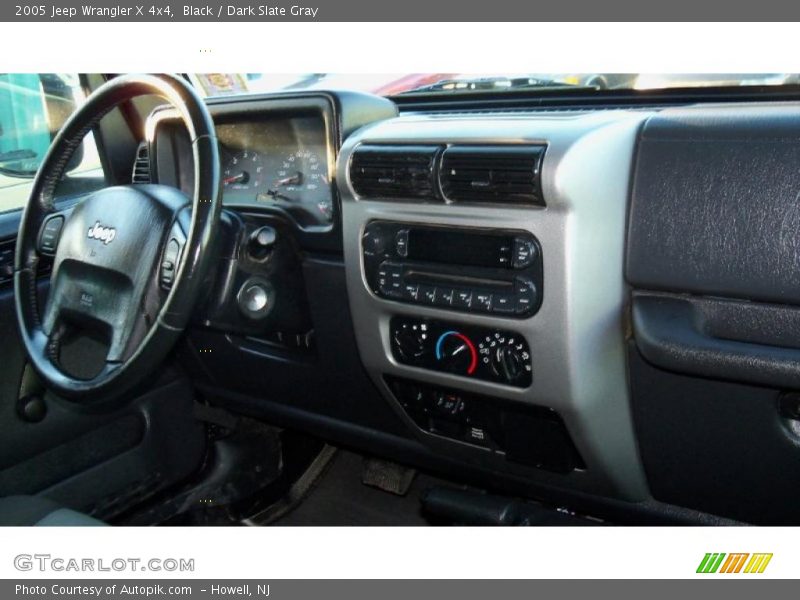 Black / Dark Slate Gray 2005 Jeep Wrangler X 4x4