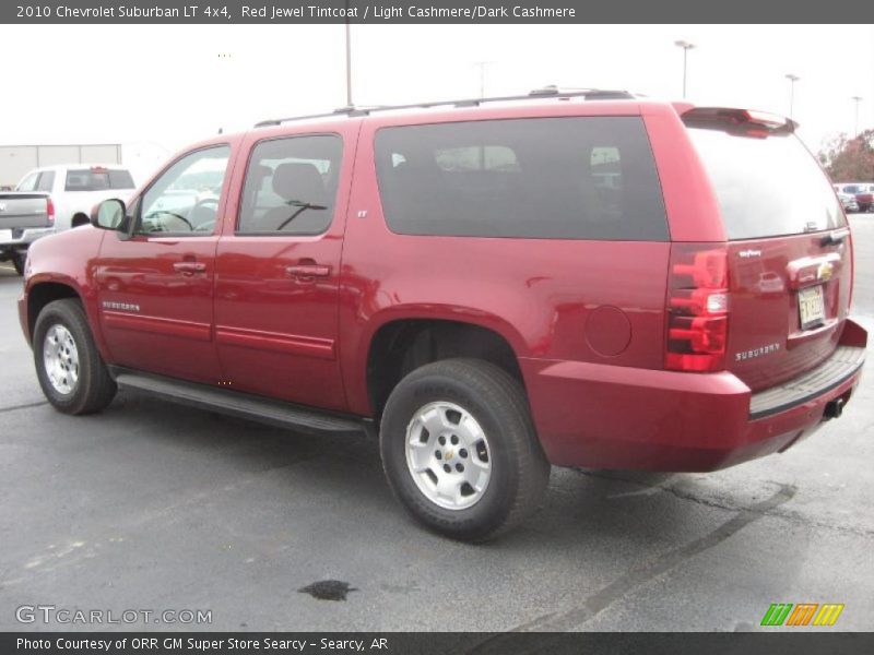 Red Jewel Tintcoat / Light Cashmere/Dark Cashmere 2010 Chevrolet Suburban LT 4x4