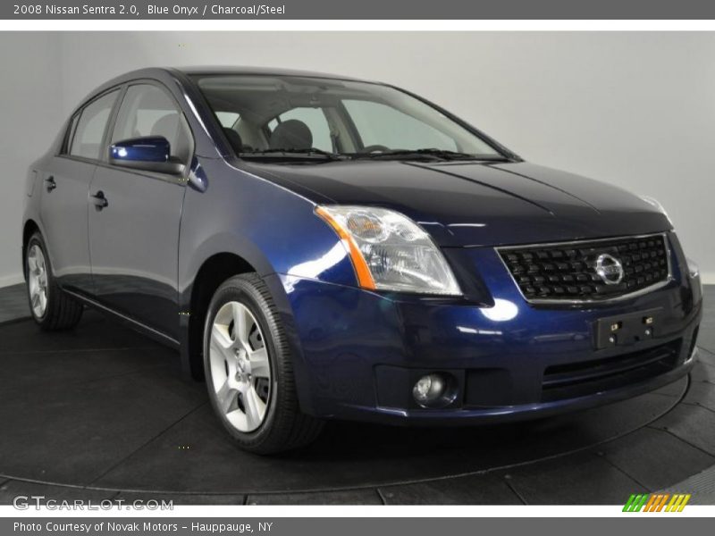 Blue Onyx / Charcoal/Steel 2008 Nissan Sentra 2.0