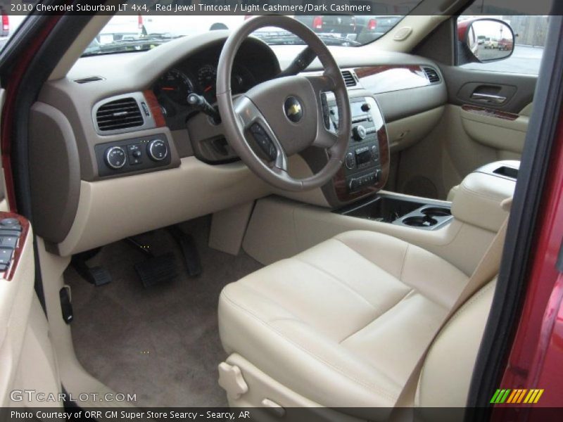 Red Jewel Tintcoat / Light Cashmere/Dark Cashmere 2010 Chevrolet Suburban LT 4x4